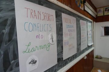Ateliere de lucru pe tematica conflictelor, derulate la Liceul Tehnic Cajvana