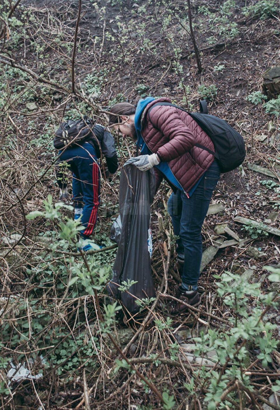 Campanie de ecologizare a zonei Zamca