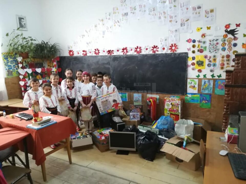 Activități caritabile în județele Suceava și Botoșani, inițiate de Grădinița „Prichindel”