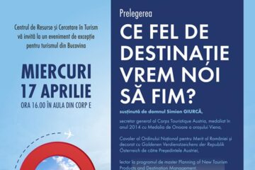Un economist cu o vastă experiență în domeniul turismului internațional va conferenția la Universitate
