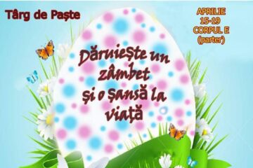 Târg de Paște în scop caritabil, la Universitate