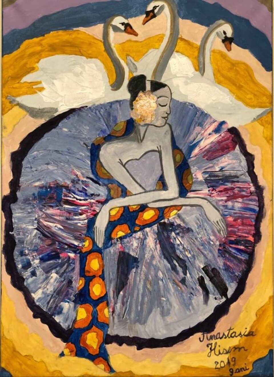 Artista Anastasia Hisem, în vârstă de 9 ani, premiată în cadrul Concursului Național „Carmen Sylva”