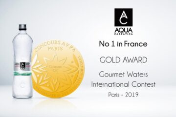 Premiu prestigios obținut de Aqua Carpatica la Paris