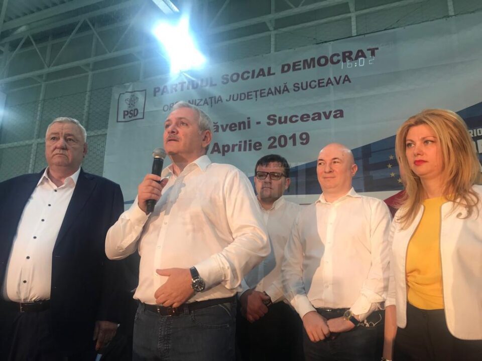 Liviu Dragnea, la mitingul de la Dumbraveni