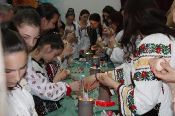 Proiectul "Tradiții și datini pascale”, la Liceul Tehnologic "Ștefan cel Mare" Cajvana