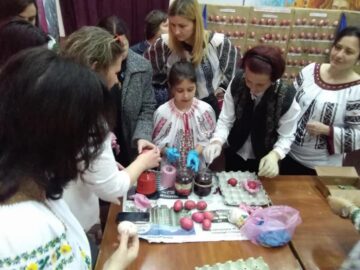 Proiectul "Tradiții și datini pascale”, la Liceul Tehnologic "Ștefan cel Mare" Cajvana