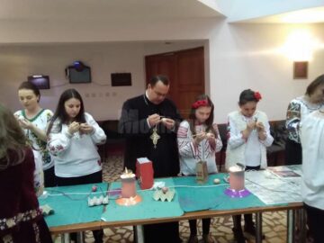 Proiectul "Tradiții și datini pascale”, la Liceul Tehnologic "Ștefan cel Mare" Cajvana