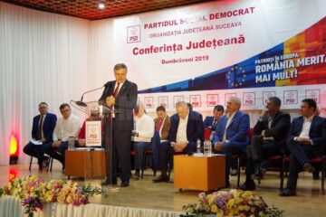 Senatorul Ioan Stan a fost ales președinte al PSD Suceava în prezența lui Liviu Dragnea