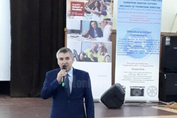 Primarul din Siret, Adrian Popoiu, încurajează învățământul dual în acest oraș