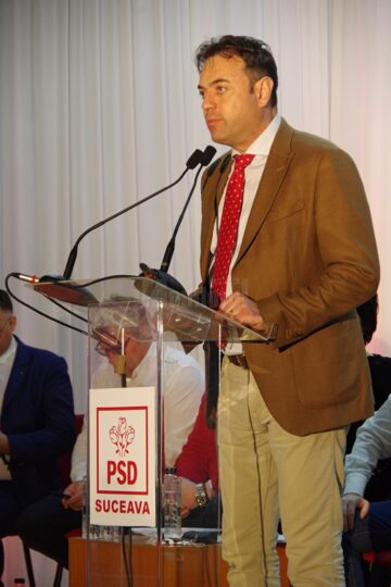 Senatorul Ioan Stan a fost ales președinte al PSD Suceava în prezența lui Liviu Dragnea