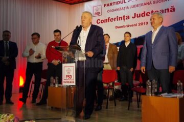 Senatorul Ioan Stan a fost ales președinte al PSD Suceava în prezența lui Liviu Dragnea