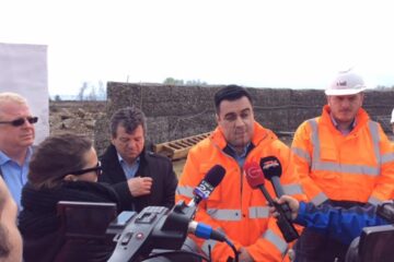Ministrul Transporturilor, Răzvan Cuc, a verificat stadiul de execuție al lucrărilor la obiectivul „Centura municipiului Rădăuți”