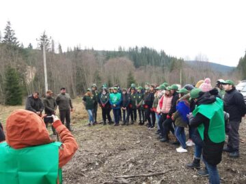 Acțiunea de împădurire „Pădurea , prietena mea!”