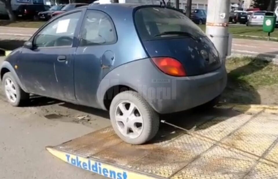 Campanie de ridicare a rablelor abandonate pe străzile Sucevei