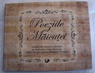 „Poeziile Măicuței”, volum lansat în Duminica Floriilor, la Mănăstirea Voroneț
