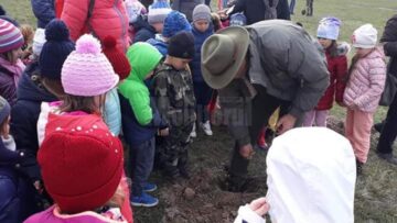 Peste 500 de voluntari au participat la acțiunea de împădurire „Pădurea copilăriei”