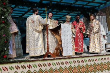 Sute de credincioși din țară, din Ucraina și Republica Moldova, la hramul Mănăstirii Voroneț