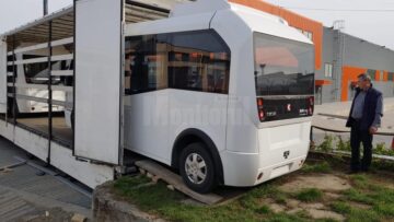 Primele autobuze 100% electrice au ajuns marți în Suceava