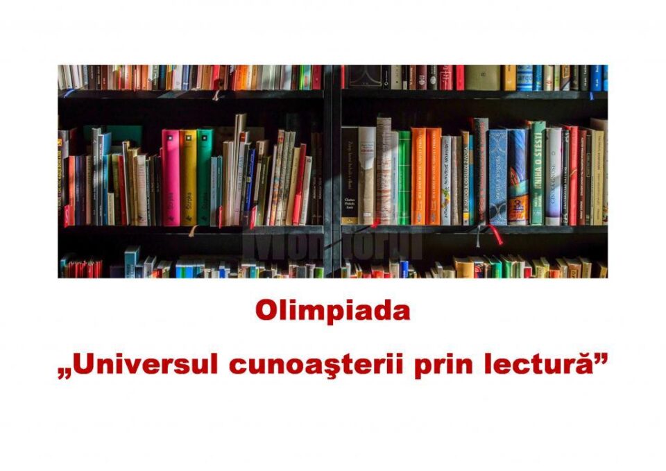 Olimpiada Universul Cunoașterii prin Lectură, pentru elevii din mediul rural