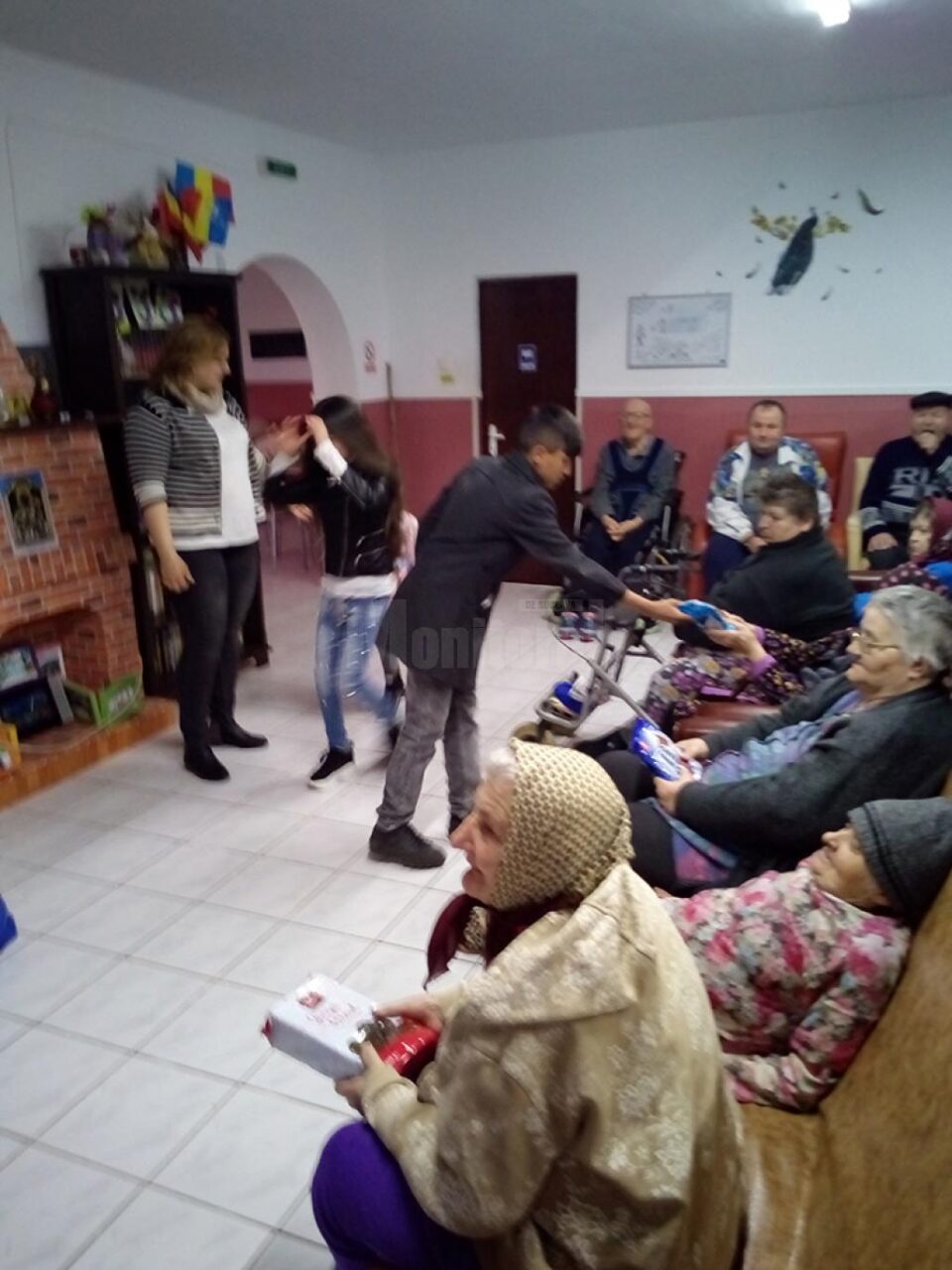 Activități socio-culturale, cu refugiații de la Centrul din Rădăuți