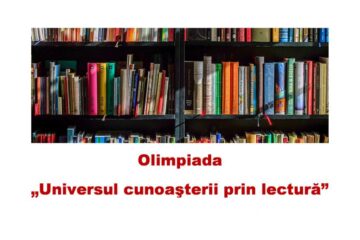 Olimpiada Universul Cunoașterii prin Lectură, pentru elevii din mediul rural