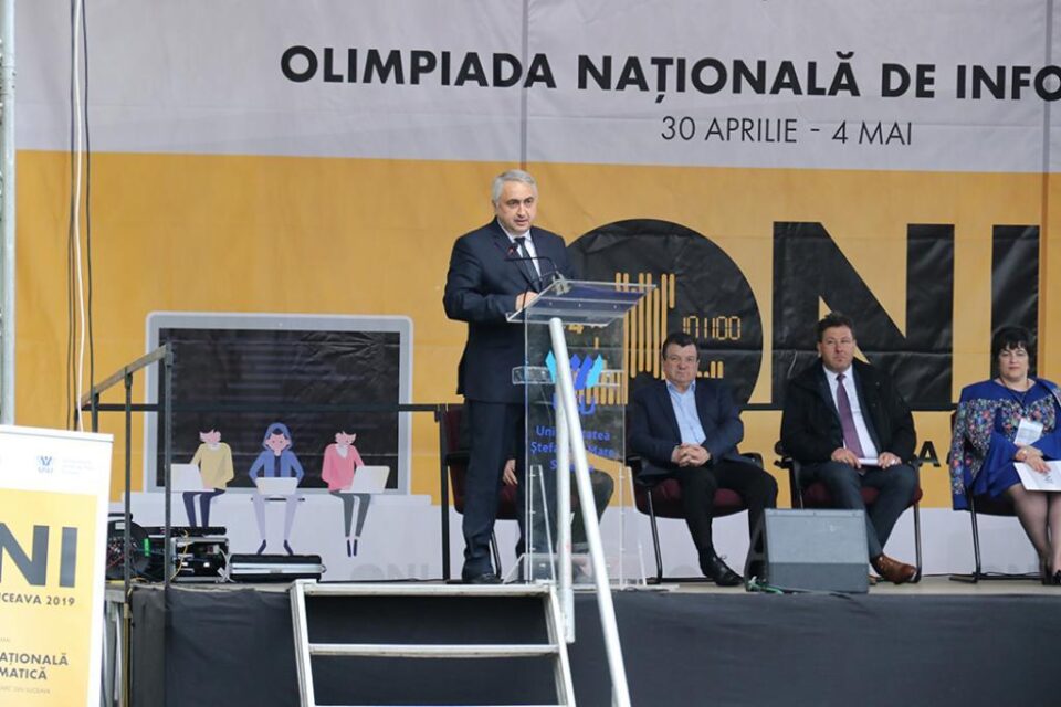 Festivitatea de deschidere a Olimpiadei Naționale de Informatică FOTO: Ionuț Dorin Pavel