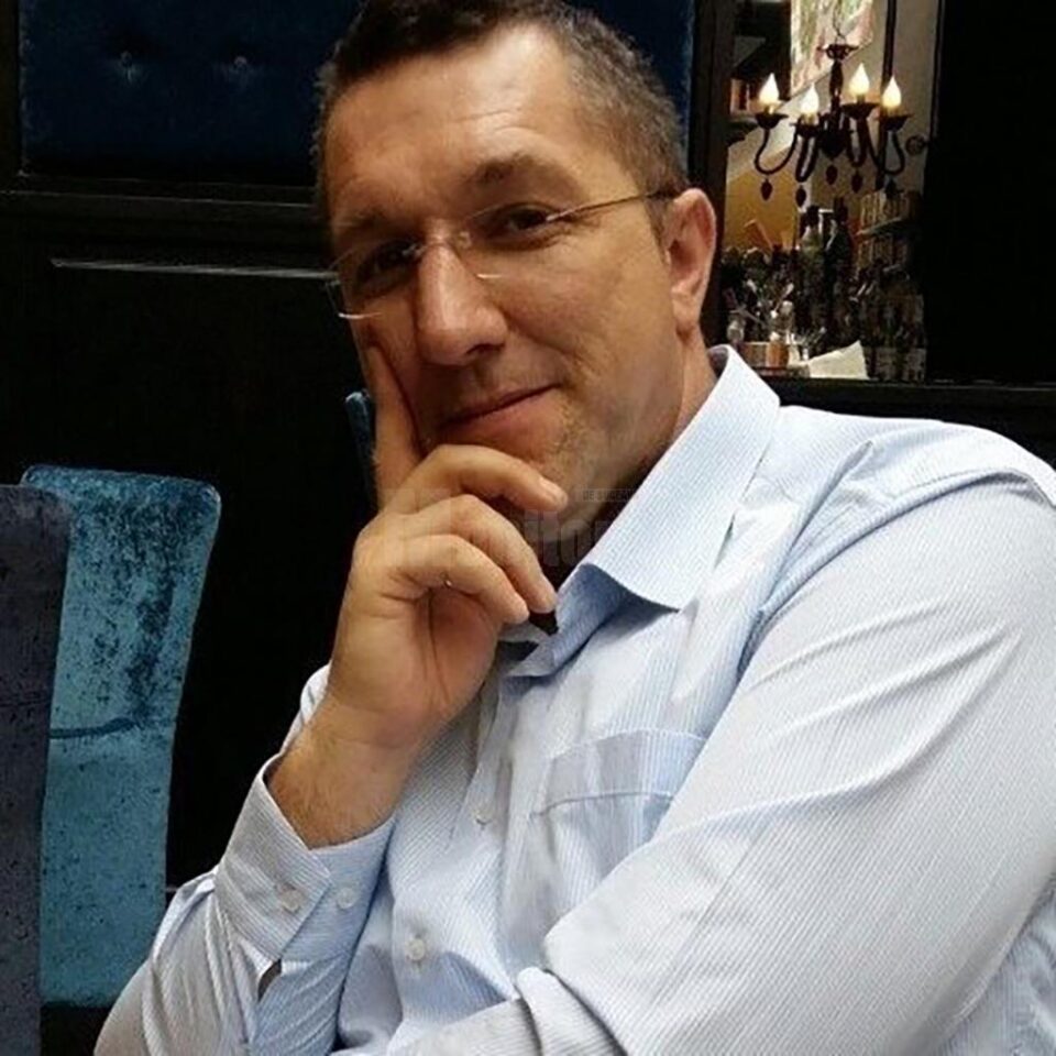 Constantin Jian Cazac, în vârstă de 40 de ani, înainte de accident