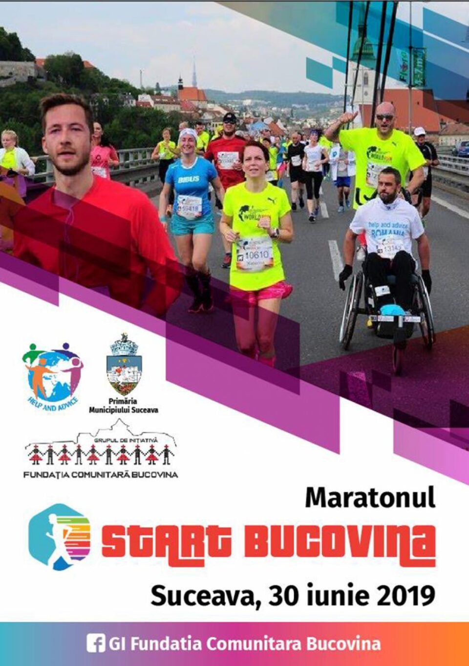 Primul semimaraton urban din Suceava, Start Bucovina 2019, la sfârșitul lunii iunie