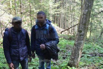 Doi tineri originari din Africa, ce intraseră ilegal pe teritoriul României, au fost reținuți de polițiștii de frontieră suceveni