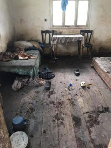 Imagini de coșmar în casa bătrânei