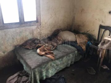 Imagini de coșmar în casa bătrânei