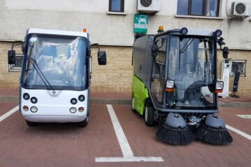 Autoutilitarele electrice achiziționate din fonduri elvetiene