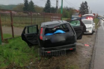 Accident rutier cu cinci victime, la Păltinoasa