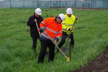Flutur a dat startul pentru construcția noului terminal al Aeroportului Suceava