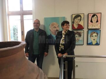 Rafinament, emoție, muzică, la prima expoziție personală a artistei Marina Pișta