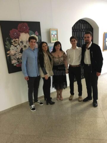 Rafinament, emoție, muzică, la prima expoziție personală a artistei Marina Pișta