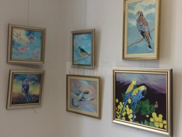 Rafinament, emoție, muzică, la prima expoziție personală a artistei Marina Pișta