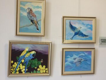 Rafinament, emoție, muzică, la prima expoziție personală a artistei Marina Pișta