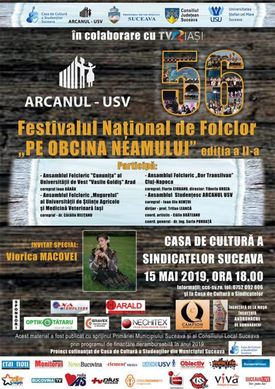 Festivalul Național de Folclor „Pe obcina neamului”, ediția a II-a