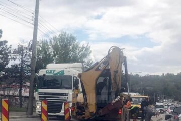 Lucrările au început de ieri după-amiază