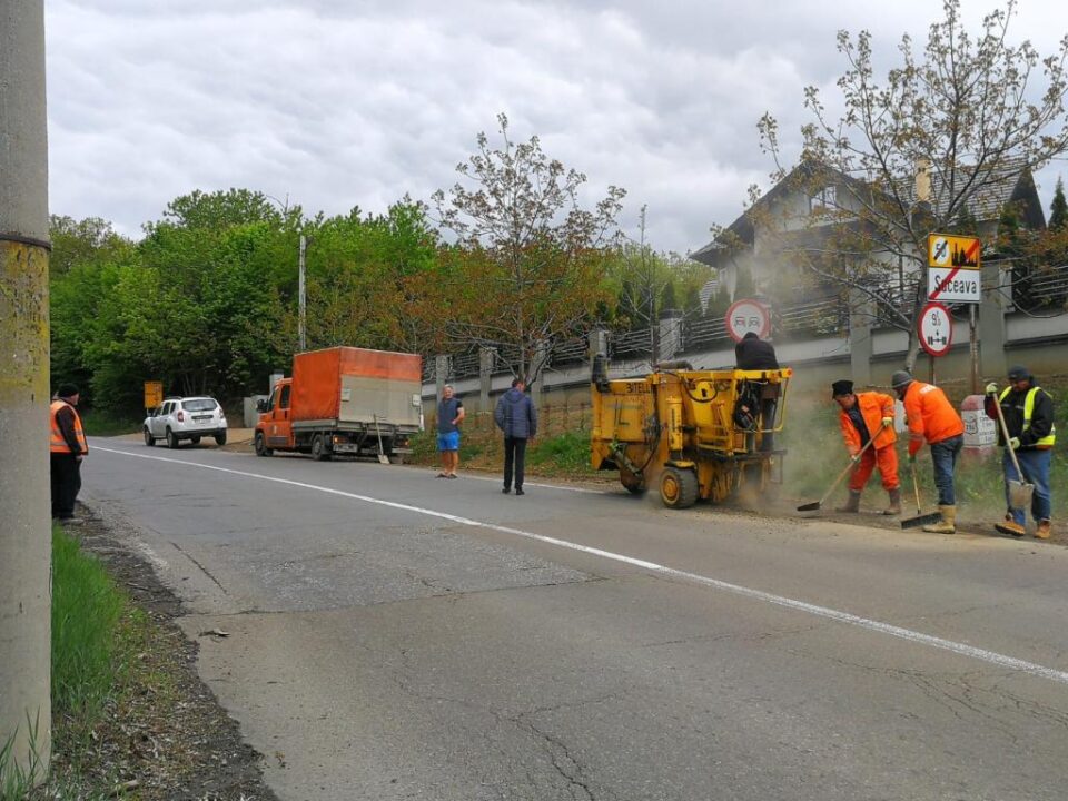 Lucrările au început de ieri