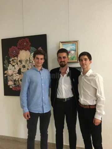 Rafinament, emoție, muzică, la prima expoziție personală a artistei Marina Pișta