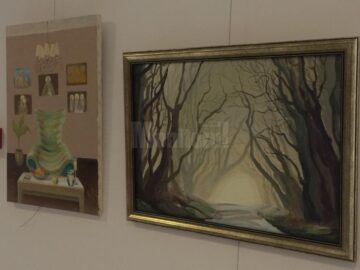 Rafinament, emoție, muzică, la prima expoziție personală a artistei Marina Pișta