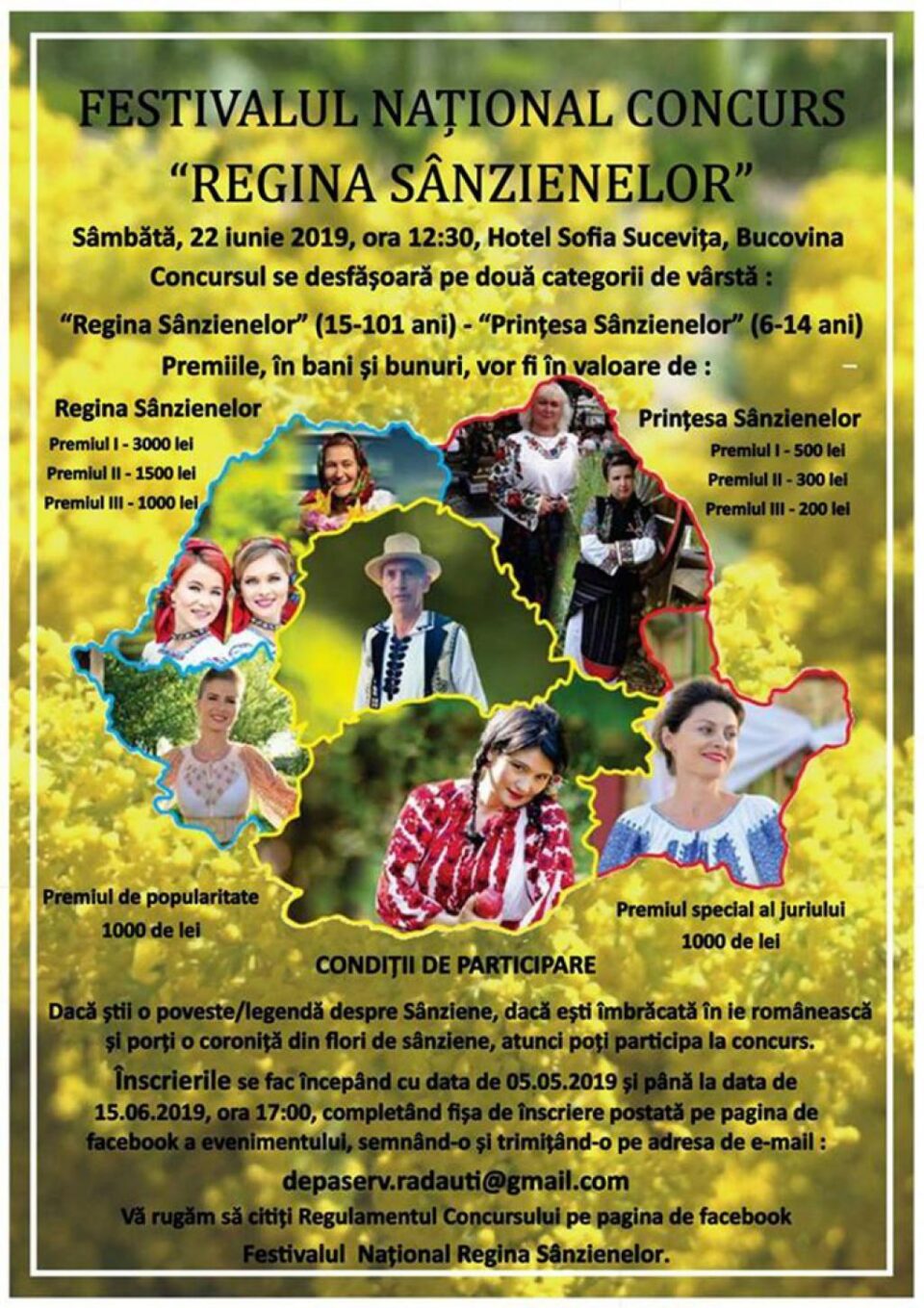 Au început înscrierile la Festivalul Național Concurs „Regina Sânzienelor”, ediția a V-a