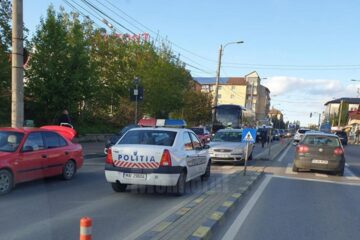Trecerea de pietoni pe care s-a produs accidentul