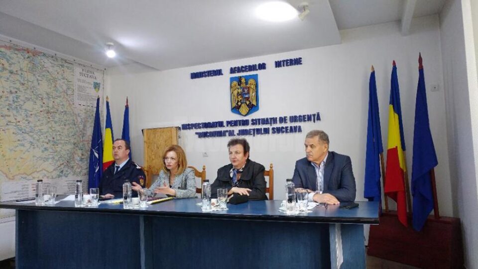 Ședința Comitetului Județean pentru Situații de Urgență Suceava