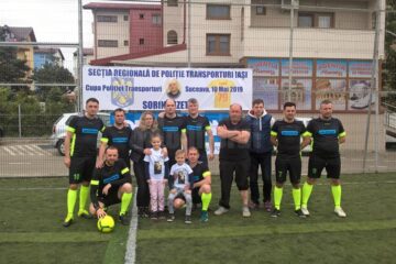 Colegii de la Suceava, alături de soția și copiii lui Sorin Vezeteu