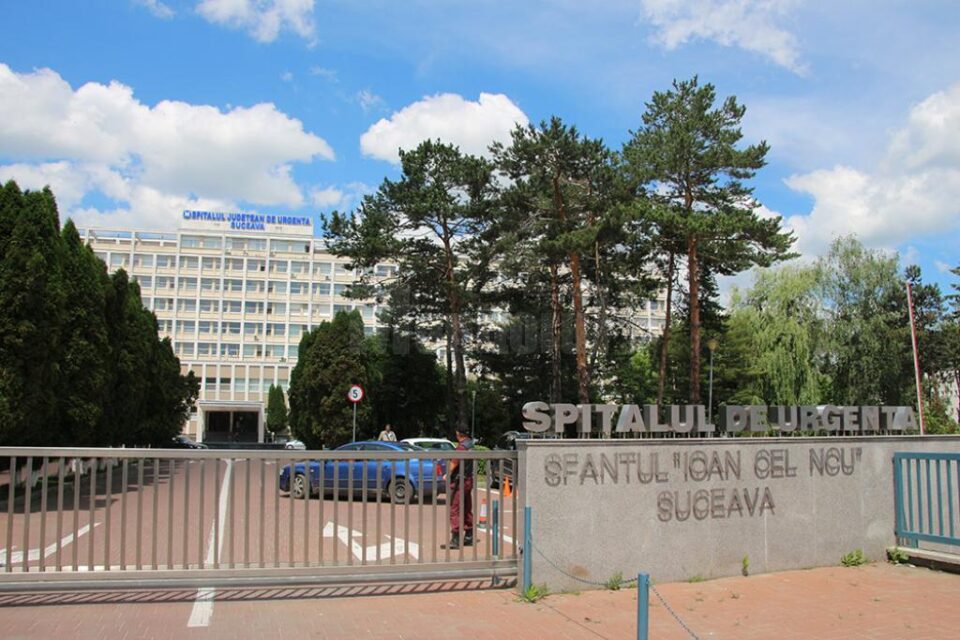 Bărbat prins la furat în curtea Spitalului Județean