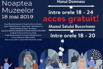 Programul manifestării Noaptea Muzeelor, duplex Suceava – Fălticeni