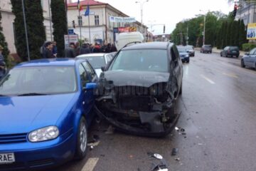 Accident rutier în centrul Rădăuțiului